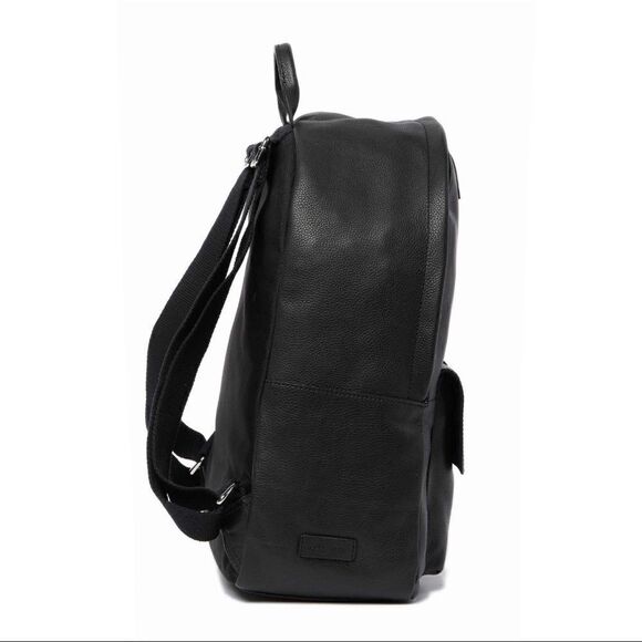 Cole Haan Leather Backpack, Black, NWT - Picture 3 of 4